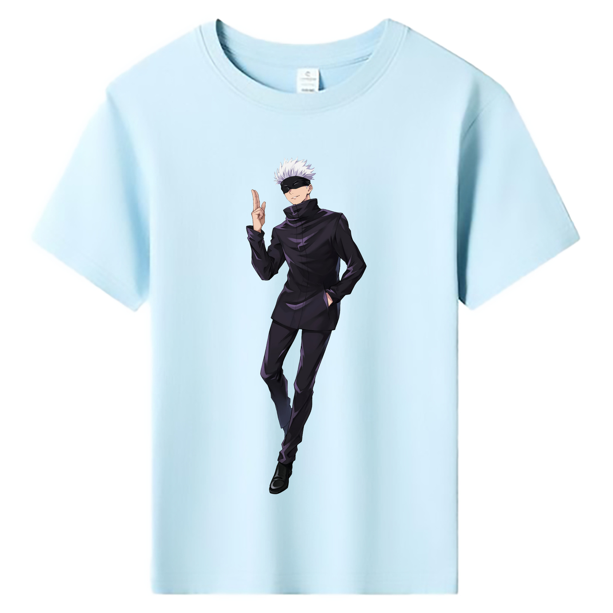 （画像用） 呪術廻戦 Jujutsu Kaisen 綿100％キッズTシャツ（フロントプリント）